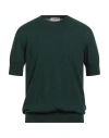 Jil Sander Man Sweater Dark Green Size 44 Virgin Wool