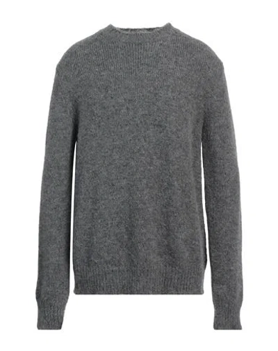 JIL SANDER JIL SANDER MAN SWEATER GREY SIZE 36 ALPACA WOOL, VIRGIN WOOL, POLYAMIDE