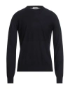 Jil Sander Man Sweater Military Green Size 44 Wool In Blue