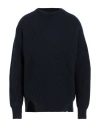 Jil Sander Man Sweater Navy Blue Size 40 Wool