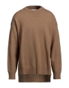 Jil Sander Man Sweater Sand Size 38 Wool In Beige