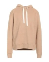 Jil Sander Maglia Con Cappuccio Alpaka In Beige