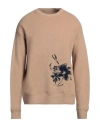 Jil Sander Man Sweater Sand Size 44 Alpaca Wool, Wool In Beige