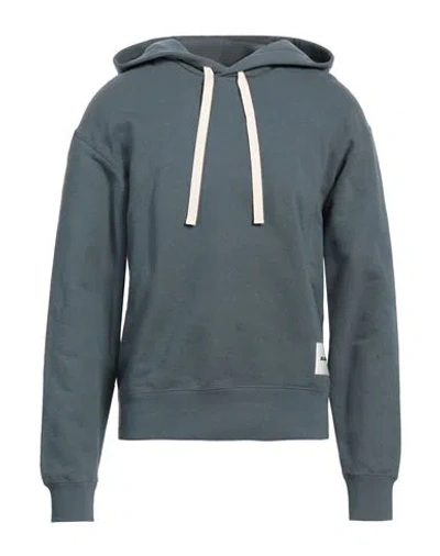 Jil Sander Man Sweatshirt Slate Blue Size Xxl Cotton