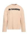 Jil Sander Man T-shirt Beige Size Xl Cotton In Beige