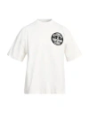 Jil Sander Man T-shirt Ivory Size Xl Cotton In White