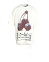 Jil Sander Graphic-print Cotton T-shirt In White