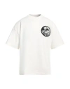 Jil Sander Man T-shirt Ivory Size Xl Cotton In White