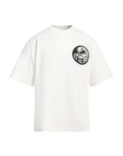 Jil Sander Man T-shirt Ivory Size Xl Cotton In White