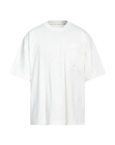 Jil Sander Man T-shirt Off White Size L Cotton