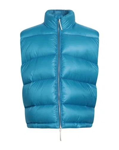 Jil Sander+ Man Vest Azure Size L Polyamide