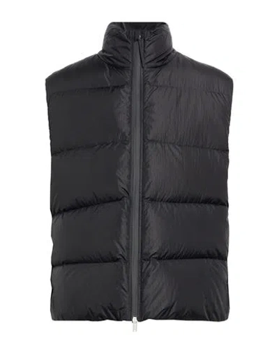 Jil Sander + Man Vest Black Size L Polyamide