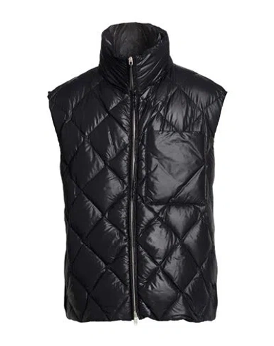 Jil Sander + Man Vest Black Size M Polyamide