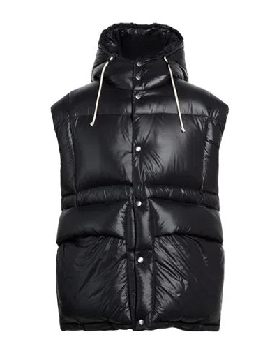 Jil Sander + Man Vest Black Size S Polyamide