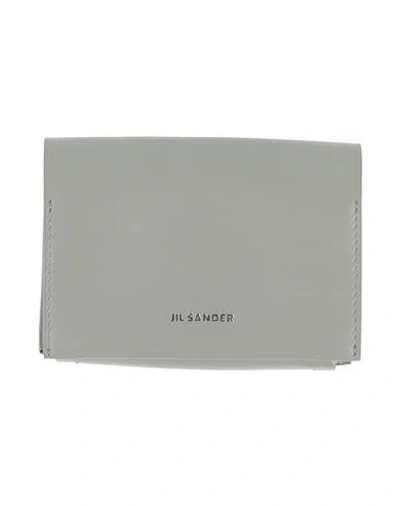 Jil Sander Man Wallet Sage Green Size - Leather