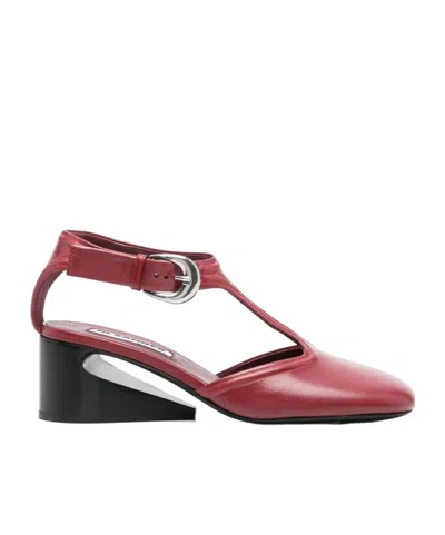 Jil Sander Mary Jane High Heels