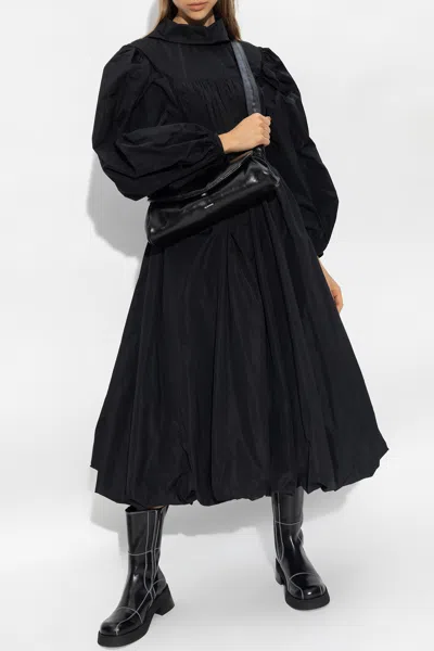 Jil Sander Maxi Dress In Black