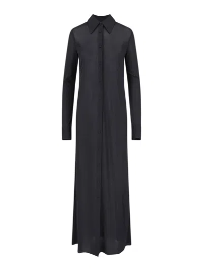 JIL SANDER MAXI SHIRT DRESS