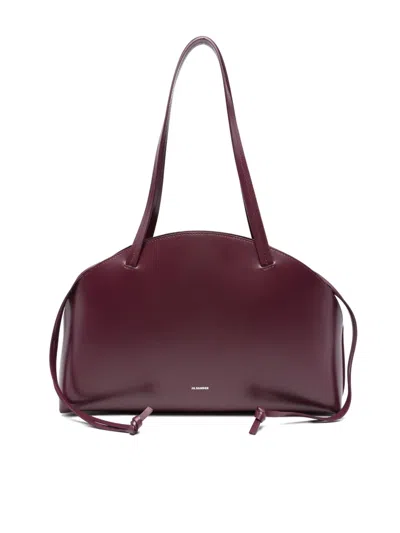 JIL SANDER MEDIUM CURVE SHOULDER BAG