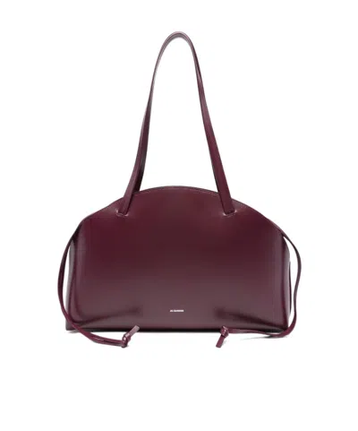 JIL SANDER MEDIUM CURVE SHOULDER BAG