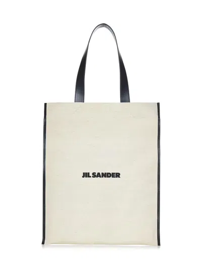 JIL SANDER JIL SANDER MEDIUM FLAT SHOPPER SHOULDER BAG