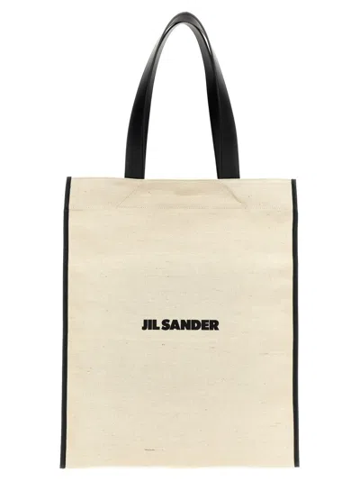 Jil Sander Medium 'flat' Shopping Bag In Multi