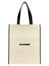 Jil Sander Medium Flat Shopping Bag In Multicolor