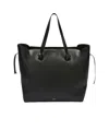 Jil Sander Medium Knot-embellished Tote Bag In Black