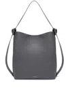 Jil Sander Medium Knot Hobo Shoulder Bag In Grey