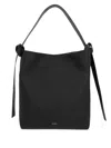 Jil Sander Knot Strap Shoulder Bag In ブラック