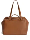 Jil Sander Medium Nelson Tote Bag In Brown