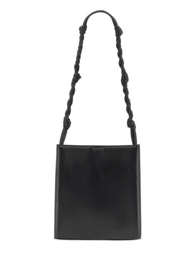 Jil Sander Medium Tangle Bag In Black