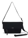 Jil Sander Mittelgrosse Utility Schultertasche In Schwarz