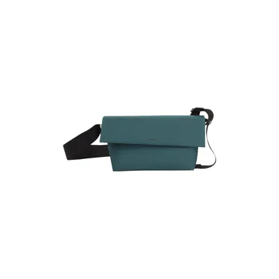 Pre-owned Jil Sander Medium Utility Crossbody Bag 'teal' | Blue | Men's Size Onesize