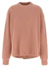 Jil Sander Crewneck Sweater Sweaters And Cardigans Pink In Pink