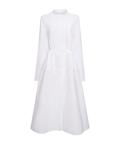 Jil Sander Medium-length Shirt Dress In White