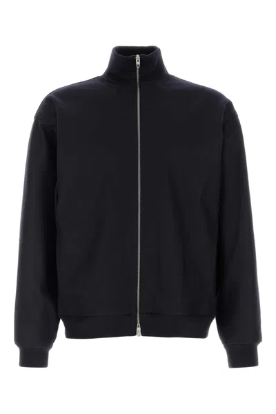 Jil Sander Men's 100% Wool Jacket In Blue