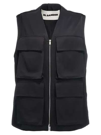 JIL SANDER JIL SANDER MEN '14' VEST