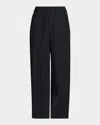 Jil Sander Men's Wide-leg Pull-on Tech Trousers In Multi