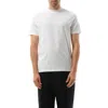 Jil Sander Crew-neck Cotton T-shirt With Short Sleeves And A Boxy Cut In Optic White