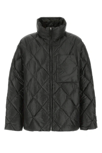 Jil Sander Men Black Nylon Down Jacket