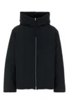 Jil Sander Men Black Polyester Down Jacket In Black