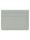 Jil Sander Card Holder With Logo In Green