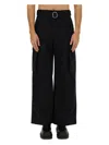 Jil Sander Cargo Pants In Black