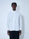 Jil Sander Men Cotton Button-down Shirt In White