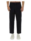 Jil Sander Cotton Pants In Blue