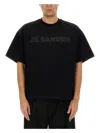 Jil Sander Men's Cotton T Shirt In Black