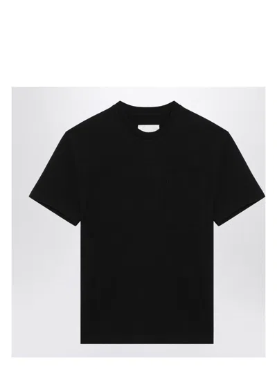Jil Sander Patch-pocket Cotton T-shirt In Black