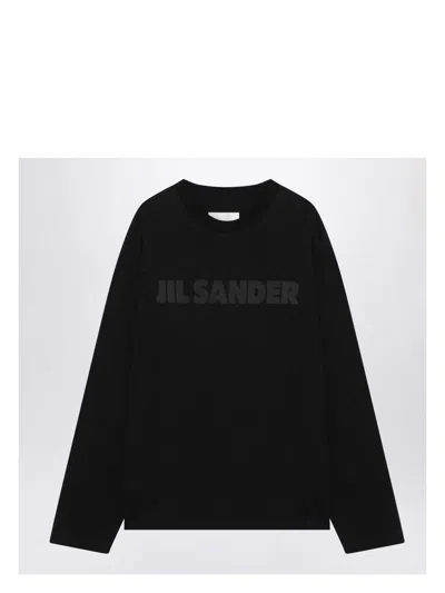 JIL SANDER MEN'S COTTON T-SHIRT WITH LOGO