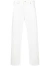 Jil Sander Men's Porcelain Denim Trousers For Ss23 Collection In Porcelain